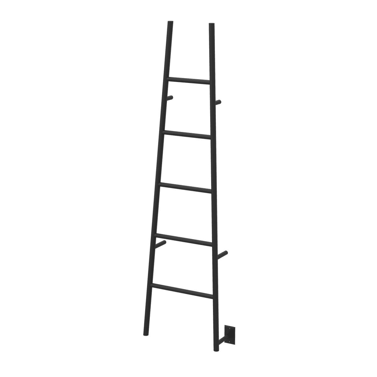 Amba ASMB Model A Ladder 5 Bar Hardwired Drying Rack - Matte Black