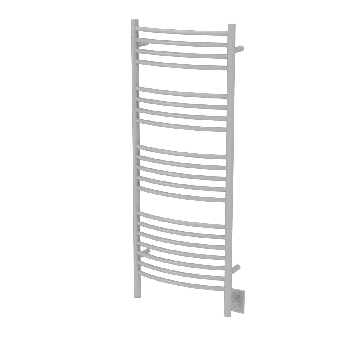 Amba DCW Model D Curved 20 Bar Hardwired Towel Warmer - White