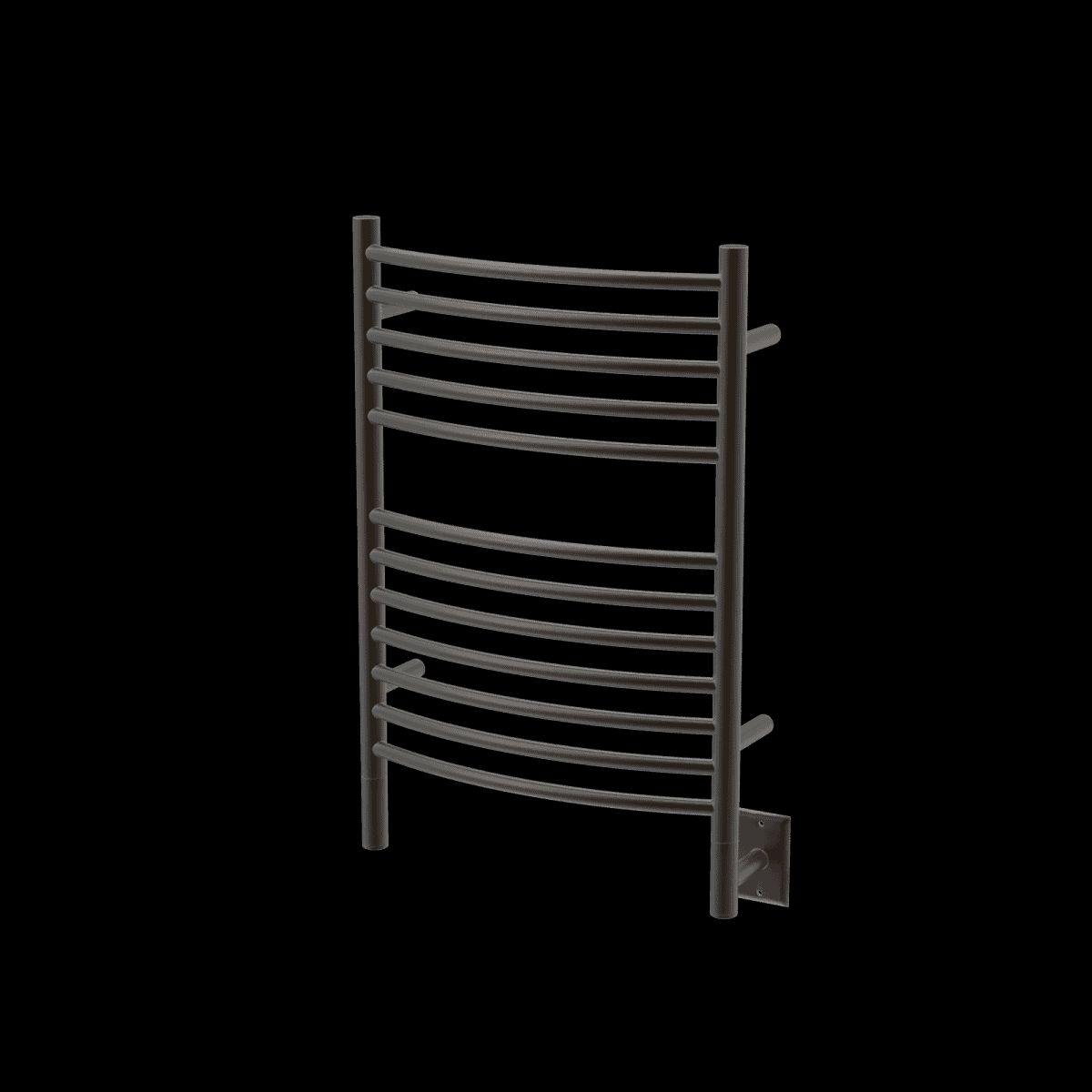Amba ECO Model E Curved 12 Bar Hardwired Towel Warmer - Oil Rubbed Bronze