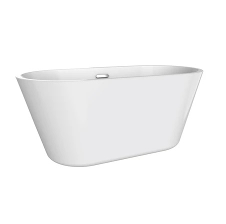 Barclay ATOVN55IIG-BN Ogden 55" Acrylic Tub with Integral Drain and Overflow