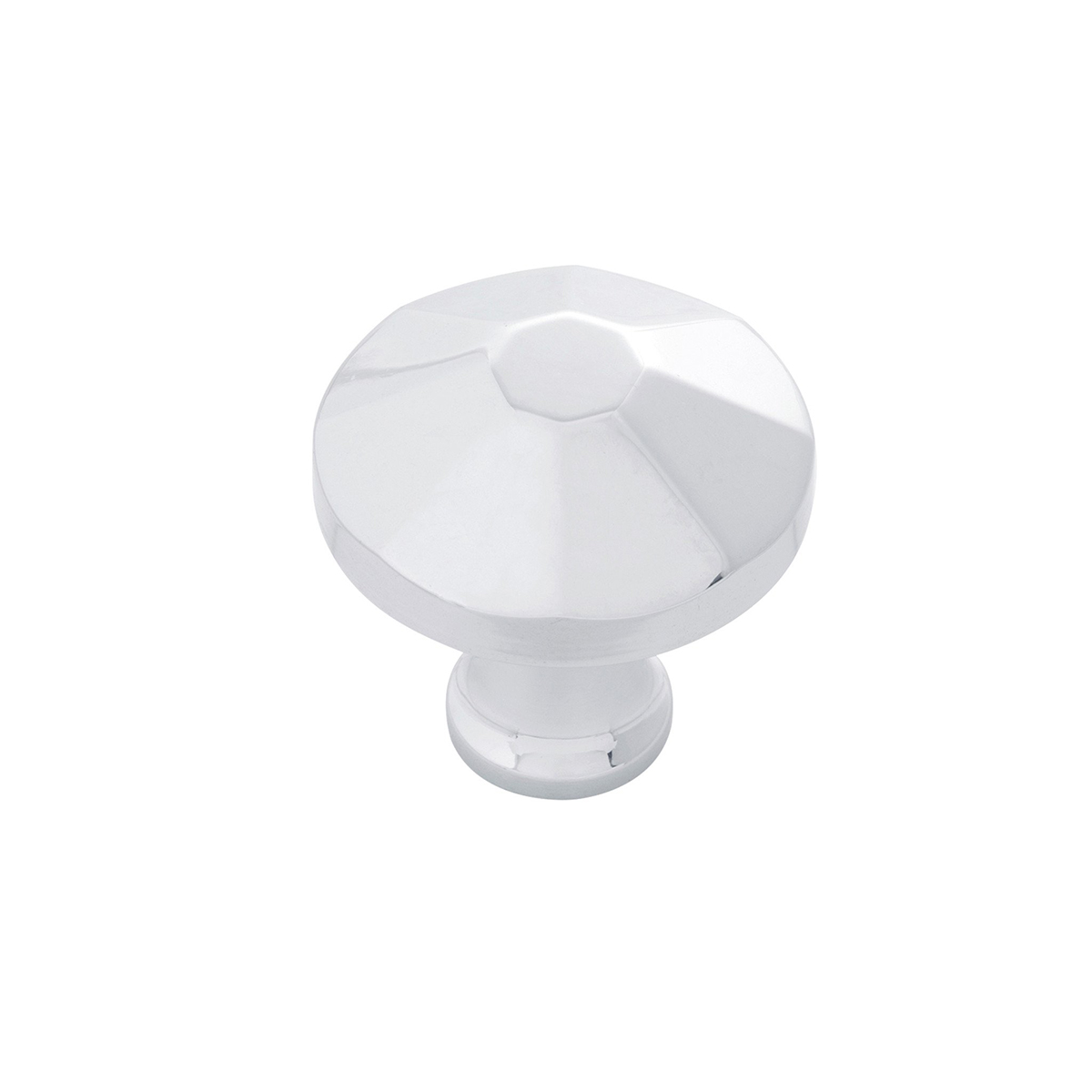 Belwith Keeler B053134-CH 1-3/8 In. Facette Knob - Chrome