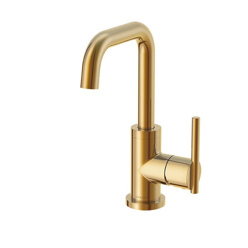 Danze D230658BB Parma Trim Line 1H Lavatory Faucet w/ Metal Touch Down Drain - Brushed Bronze