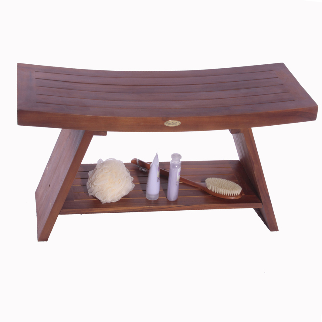 DT103 35" Shower Bench with Shelf