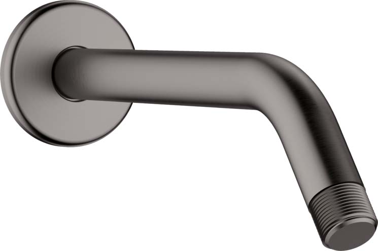 Hansgrohe 04186343 Showerarm Standard 9" in Brushed Black Chrome