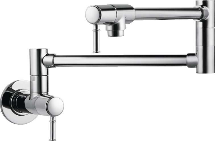 Hansgrohe 04218000 Talis C Pot Filler, Wall-Mounted in Chrome