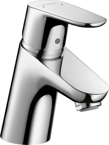 Hansgrohe 04370000 Focus Single-Hole Faucet 70 with Pop-Up Drain, 1.2 GPM in Chrome
