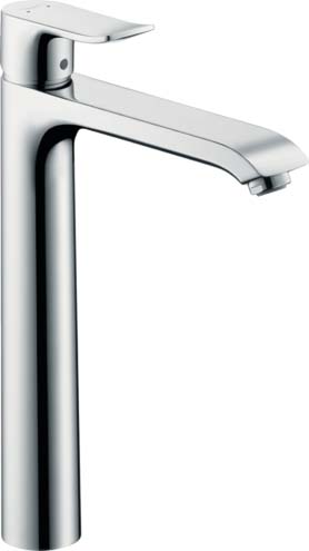 Hansgrohe 31082001 Metris Single-Hole Faucet 260 with Pop-Up Drain, 1.2 GPM in Chrome