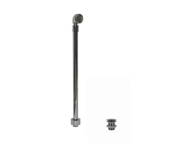 Mountain Plumbing BDEXP3/PN Exposed Overflow Drain with Swivel Neck & Detached EZ-Click Drain - Polished Nickel