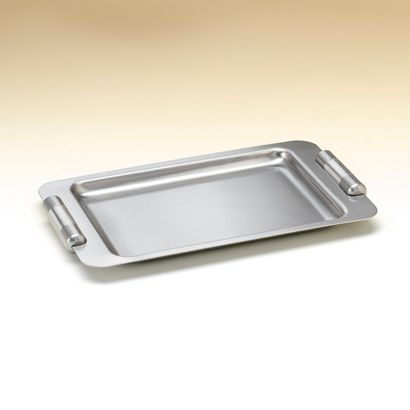Nameeks 51227-SNI Windisch Rectangle Metal Bathroom Tray - Satin Nickel