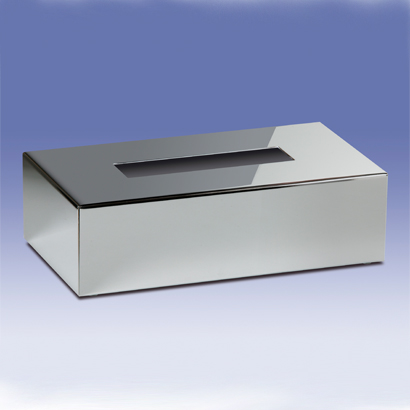 Nameeks 87139-CR Windisch Rectangle Tissue Box Cover in Chrome - Chrome