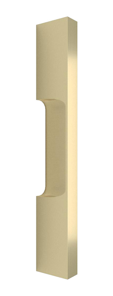 Omnia 1968/102.4 Elite 4" CC Cabinet Pull - Satin Brass