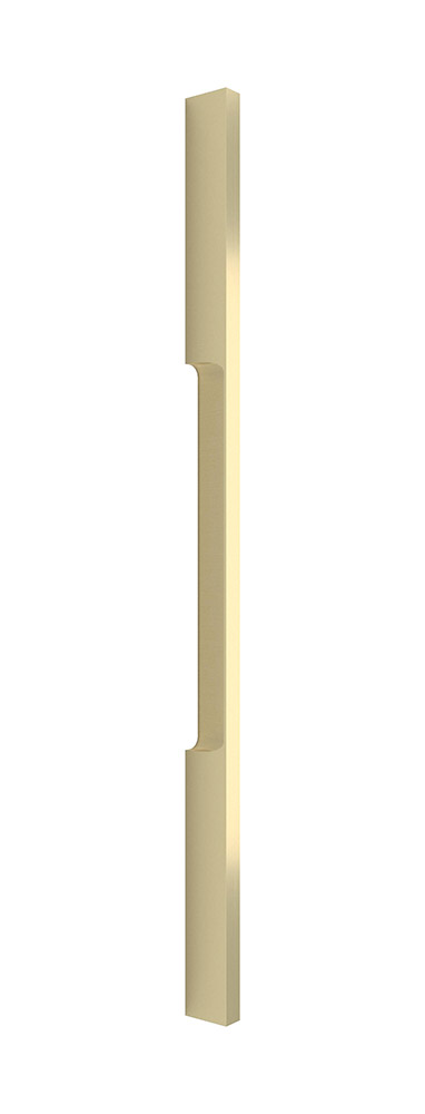 Omnia 1968/305.4 Elite 12" CC Cabinet Pull - Satin Brass