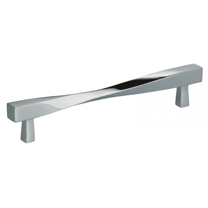 Omnia 9009/170 Cabinet Pull 6-5/8" CC - Polished Chrome Plated