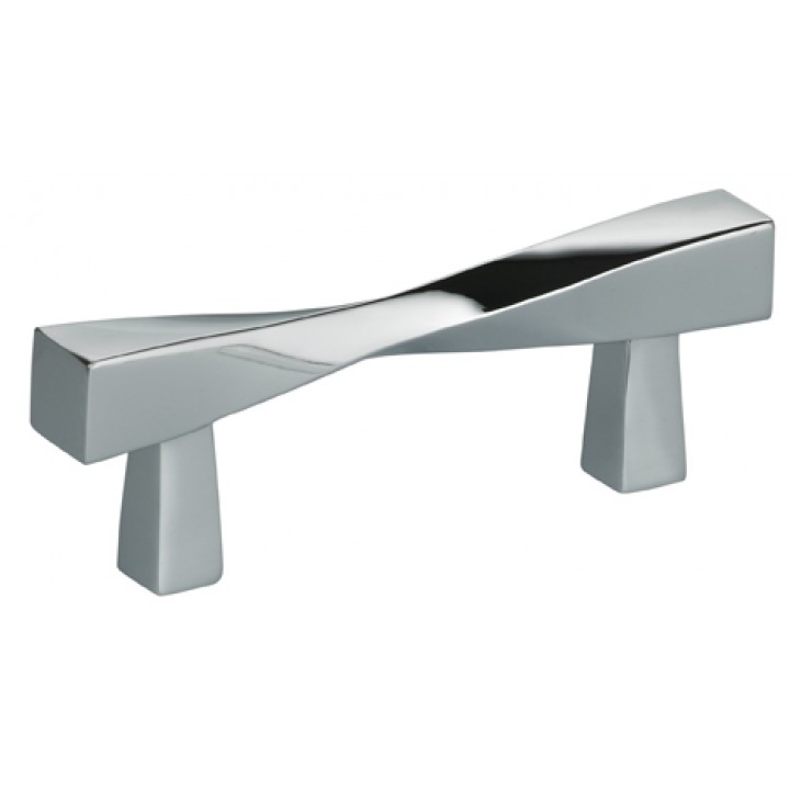 Omnia 9009/70 Cabinet Pull 2-3/4" CC - Polished Chrome Plated