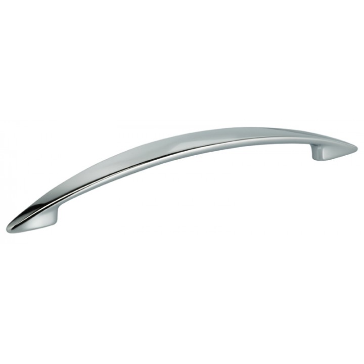 Omnia 9406/165 Cabinet Pull 6-1/2" - Polished Chrome Plated