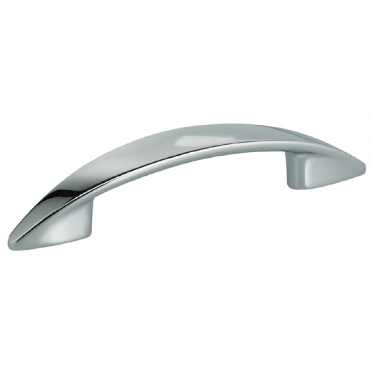 Omnia 9406/96 Cabinet Pull 3-1/2" - Polished Chrome Plated