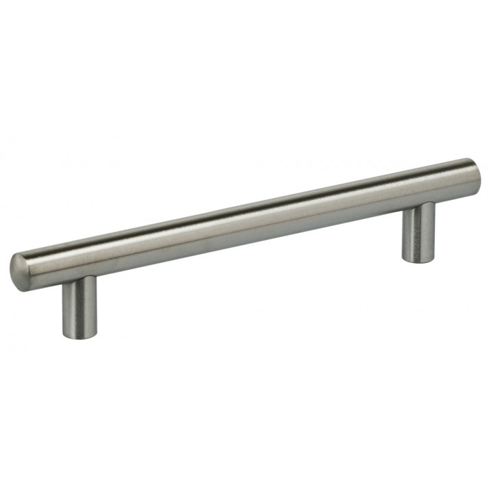 Omnia 9465/128 Cabinet Pull 5" CC - Satin Stainless Steel
