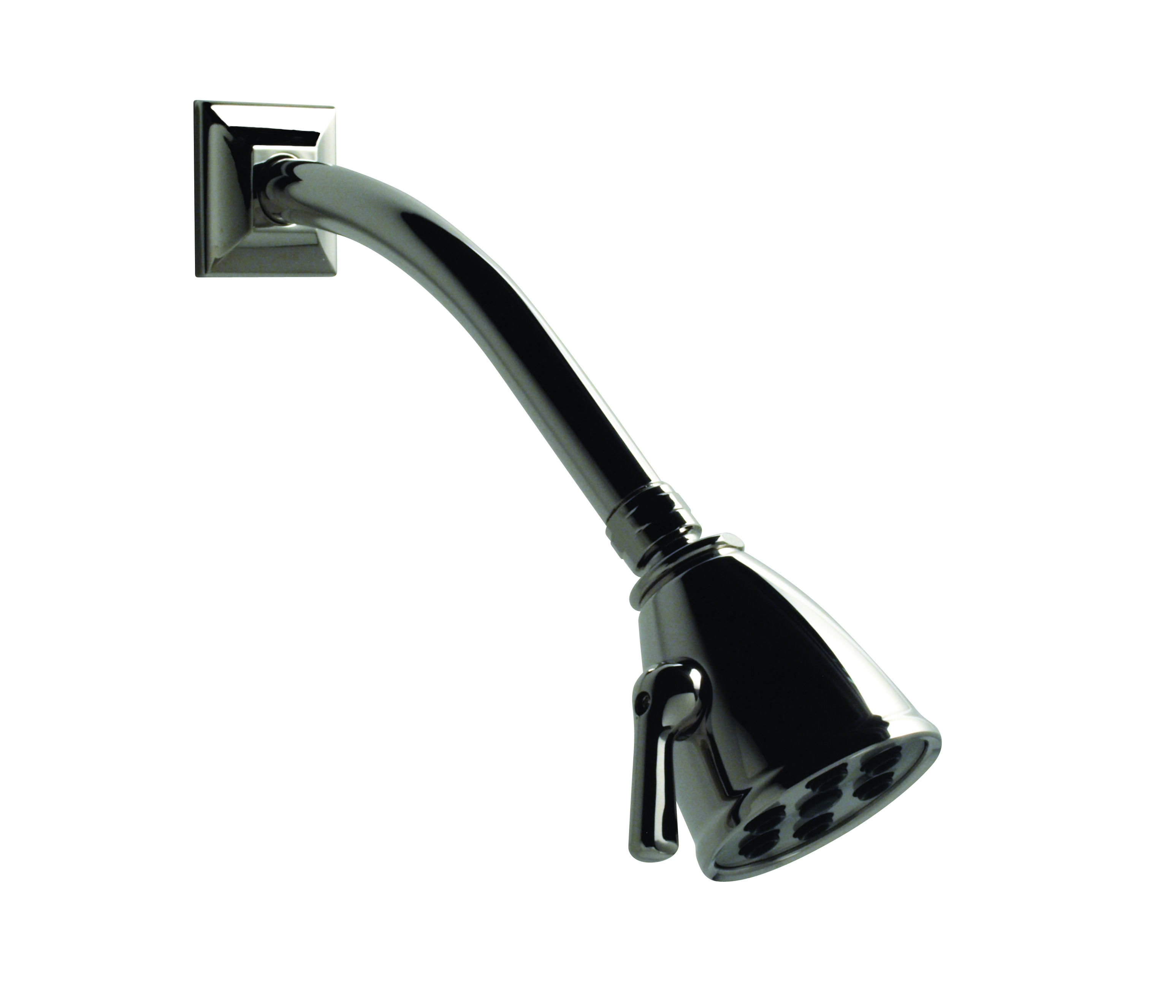 Santec 92791510 Edo Standard 6 Port Shower Head with Arm and Flange - Polished Chrome