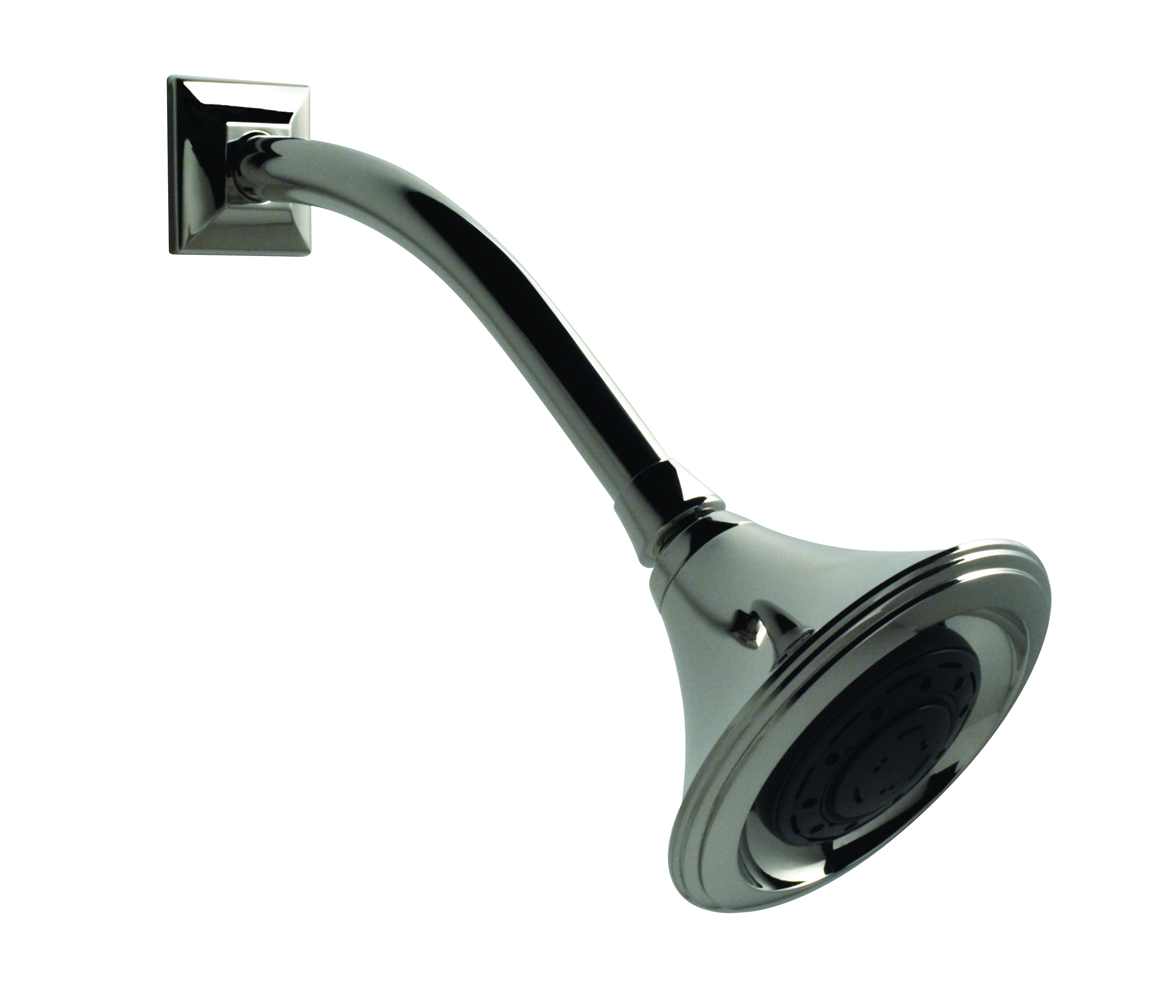 Santec 92852310 Edo Torrent Shower Head with Arm and Flange - Polished Chrome