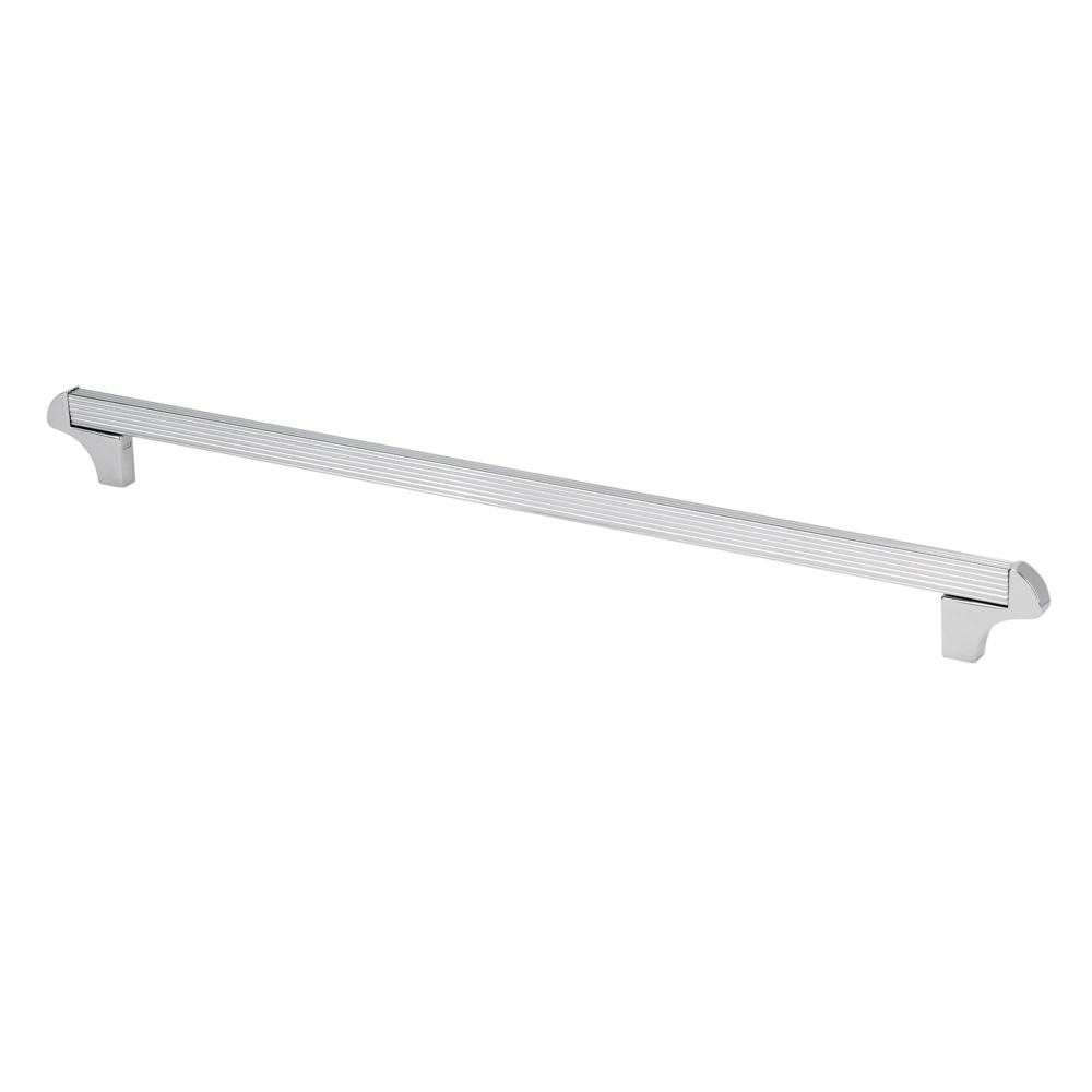 Topex Hardware 8-114103204040 Square Transitional Cabinet Pull 12.5" (C-C) - Chrome