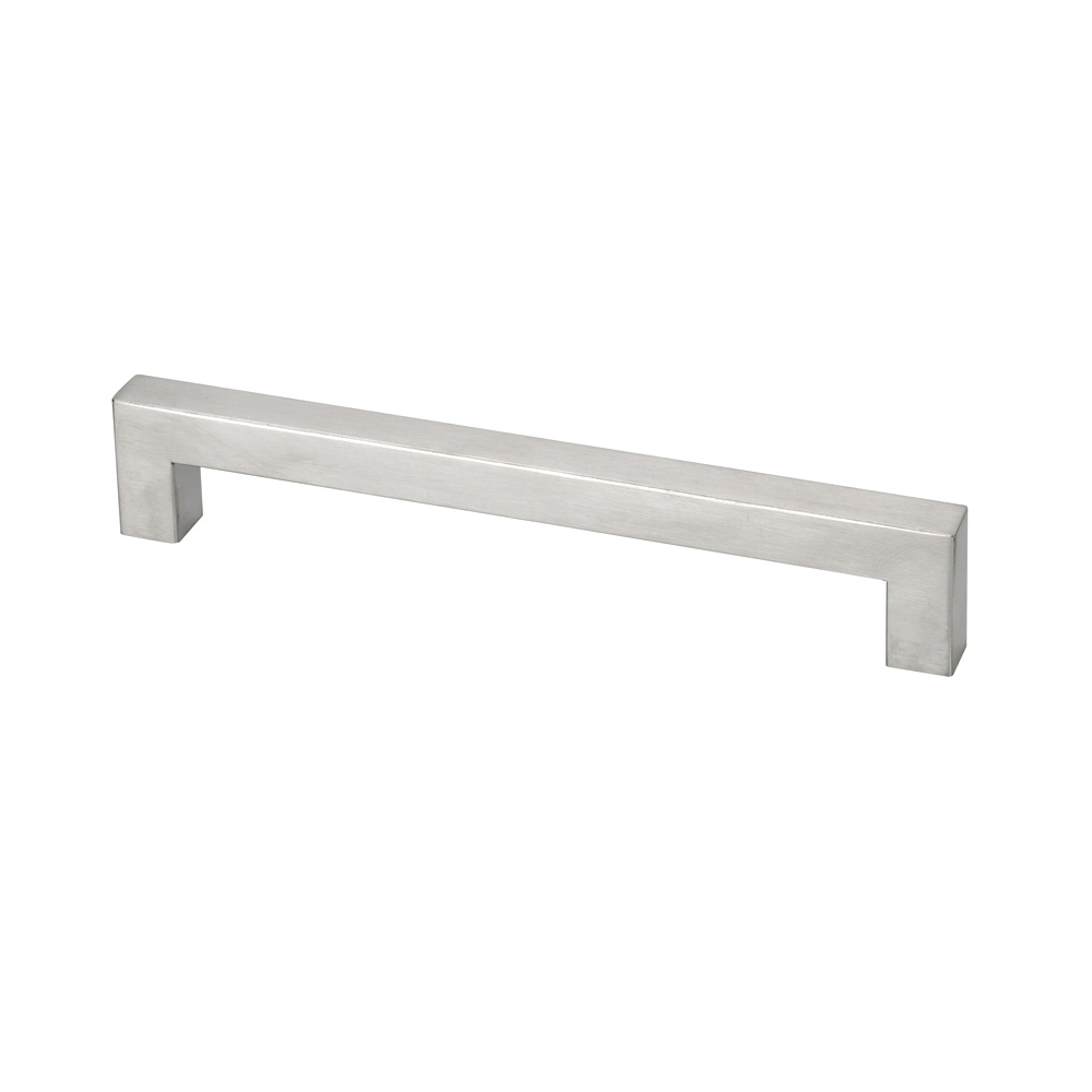 Topex Hardware Fh00719216x16 Thick Square Rectangular Cabinet Pull 7.55" (C-C) - Stainless Steel