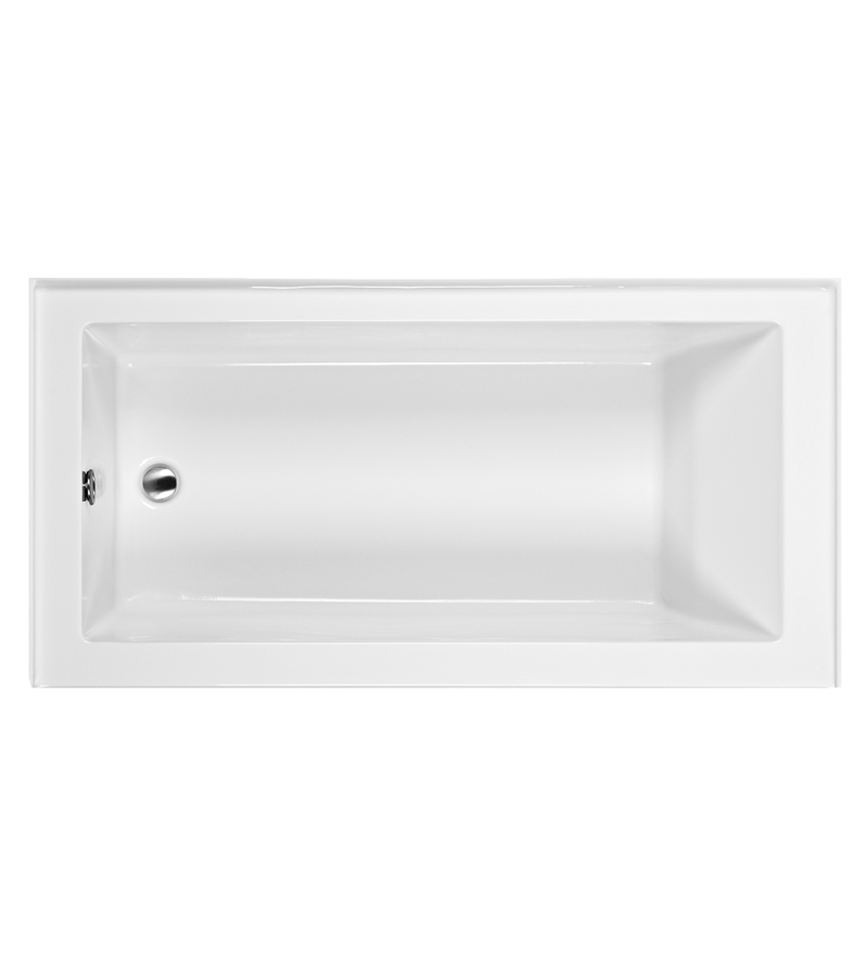 MTI AE152-BI-LH Cameron 2 Air Massage Elite Skirted Bath Left Hand Drain Tubs 66x30 - Biscuit