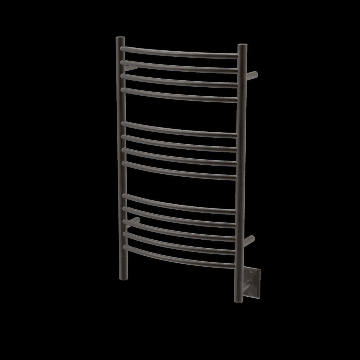 Amba CCO Model C Curved 13 Bar Hardwired Towel Warmer - Oil Rubbed Bronze - Click Image to Close