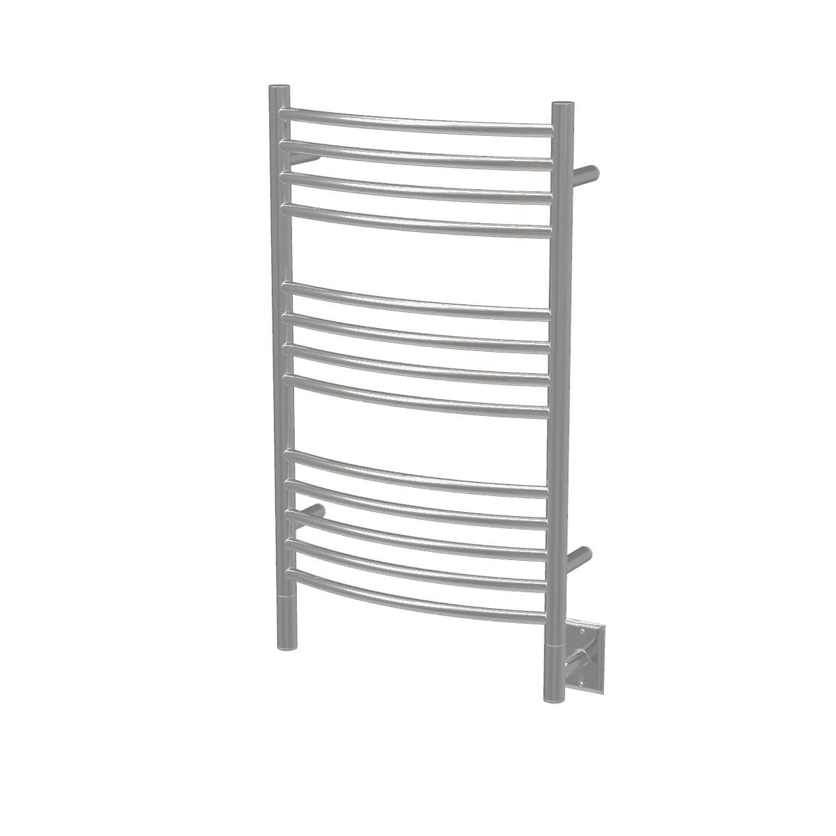 Amba CCP Model C Curved 13 Bar Hardwired Towel Warmer - Polished - Click Image to Close