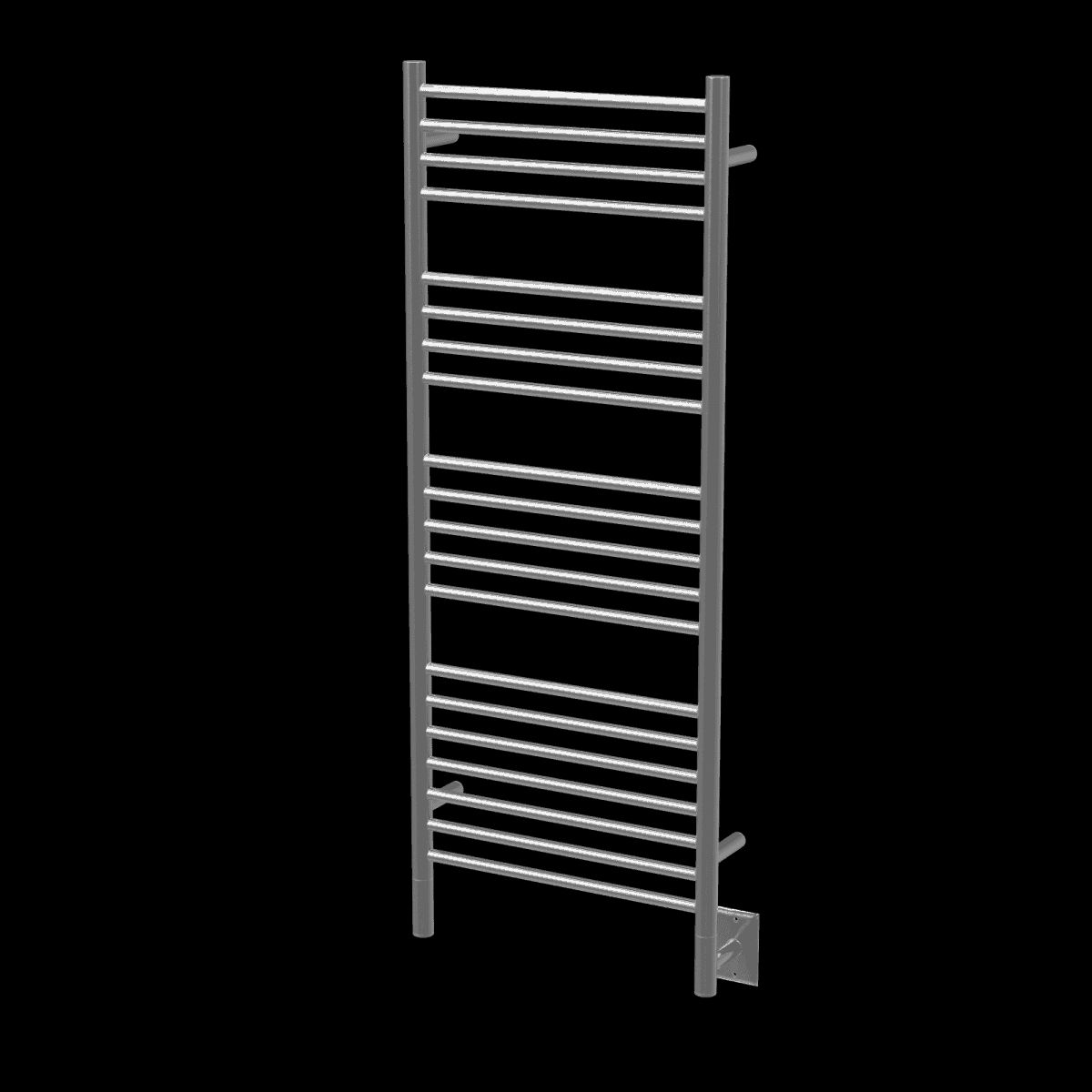 Amba DSB Model D Straight 20 Bar Hardwired Towel Warmer - Brushed - Click Image to Close