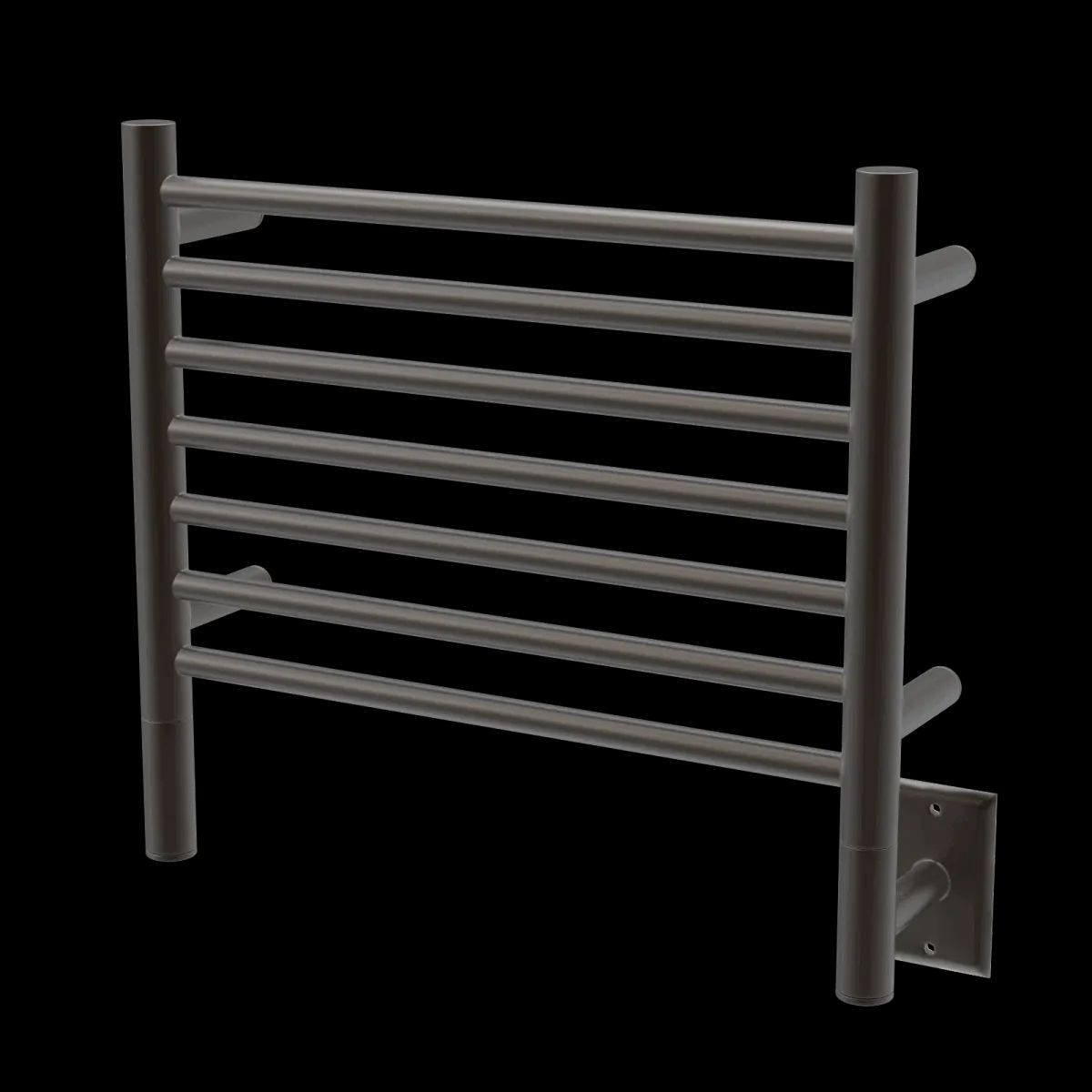 Amba HSO Model H Straight 7 Bar Hardwired Towel Warmer - Oil Rubbed Bronze - Click Image to Close