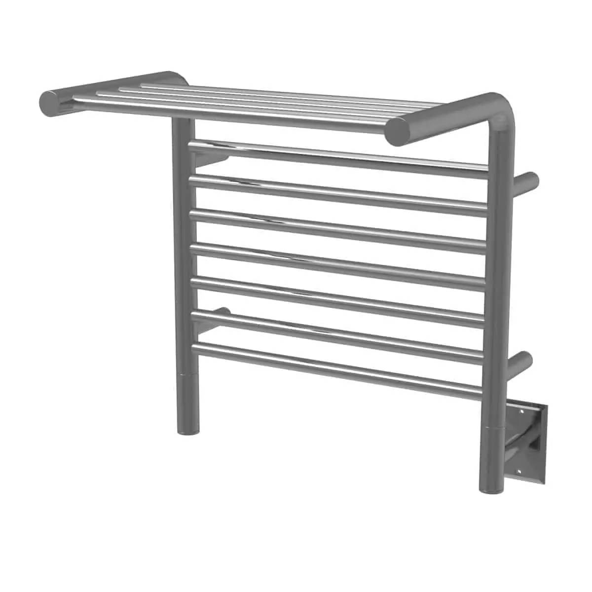 Amba MSB Model M Shelf 11 Bar Hardwired Towel Warmer - Brushed - Click Image to Close