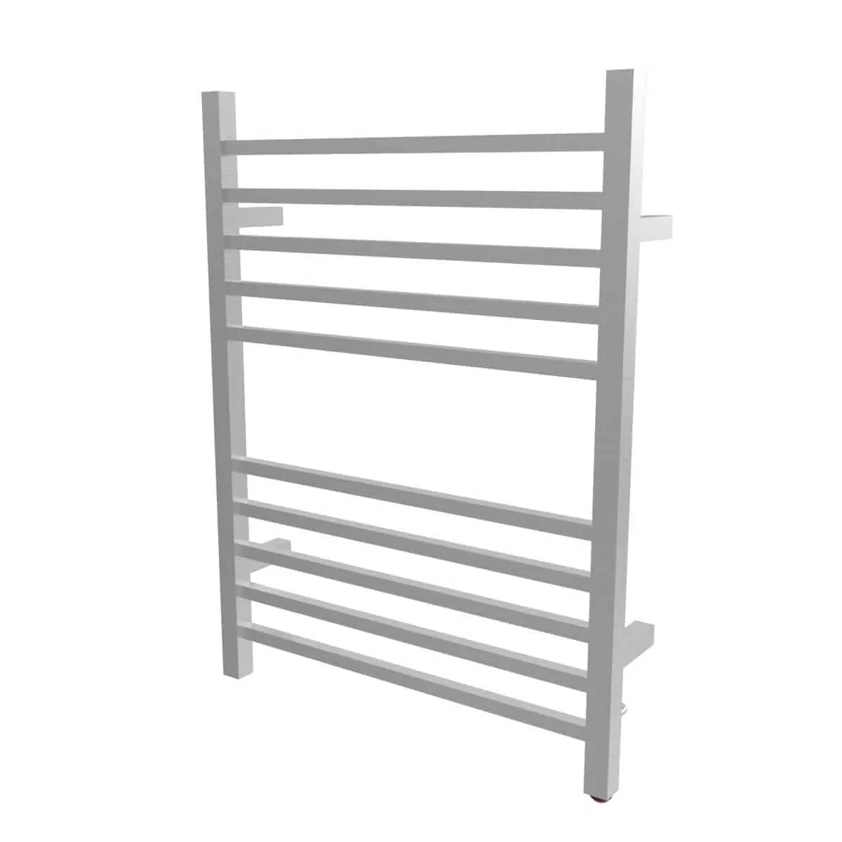 Amba RSWH-B Square Hardwired 10 Bar Towel Warmer - Brushed - Click Image to Close