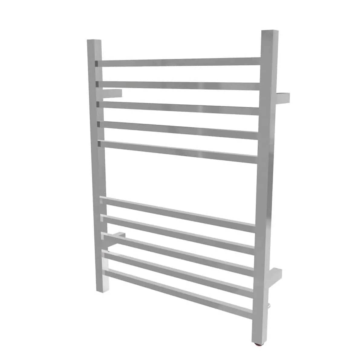 Amba RSWH-P Square Hardwired 10 Bar Towel Warmer - Polished - Click Image to Close