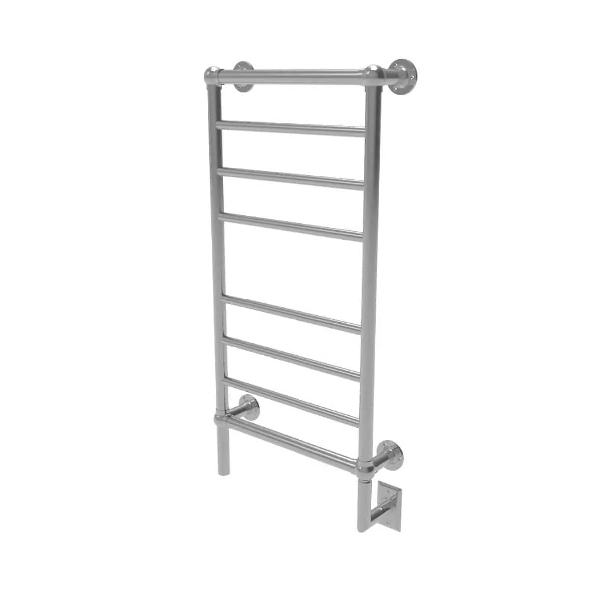 Amba Traditional Model T-2040PN 8 Bar Hardwired Towel Warmer - Polished Nickel - Click Image to Close