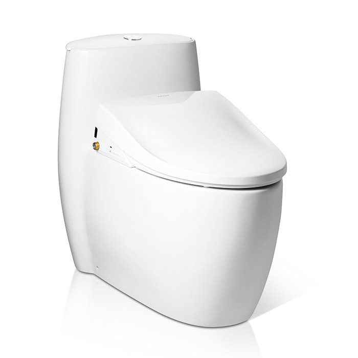Axent E001-0201-U1 AXN/Milton Intelligent Toilet Seat /White - Click Image to Close