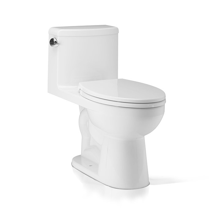 Axent W376-B231-U1 Annie One-Piece Toilet Bowl/12"/White - Click Image to Close