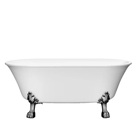 Barclay ATDN63LP-WH-BN Cher 63" Acrylic Tub - Click Image to Close