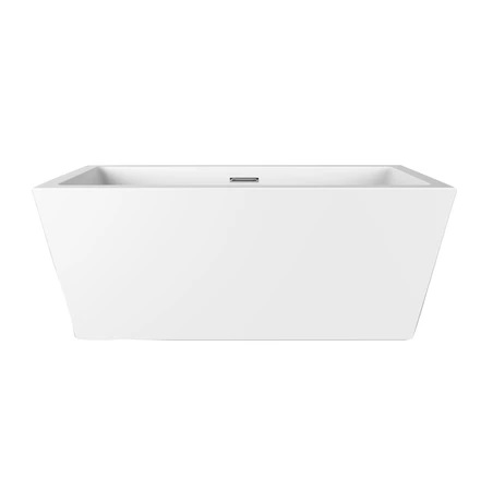 Barclay ATFRECN59EIG-PN Sheldon 59" Acrylic Tub with Integral Drain and Overflow - Click Image to Close