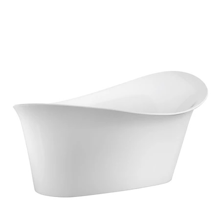 Barclay ATFSN69A-WH Maxine 69" Acrylic Slipper Tub - Click Image to Close