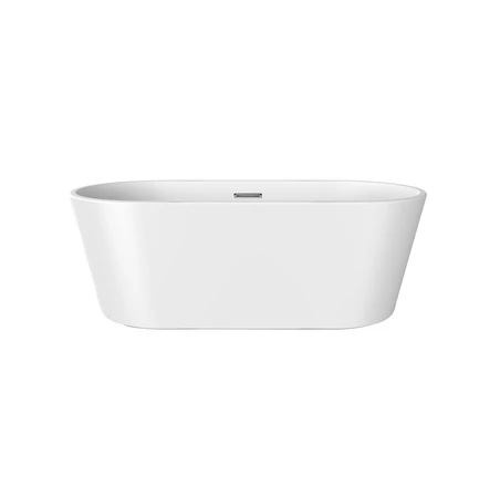 Barclay ATOVN59EIG-CP Oswald 59" Acrylic Oval Tub - Click Image to Close
