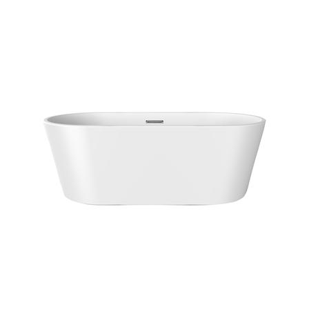 Barclay ATOVN63EIG-PB Pascal 63" Acrylic Tub with Integral Drain and Overflow