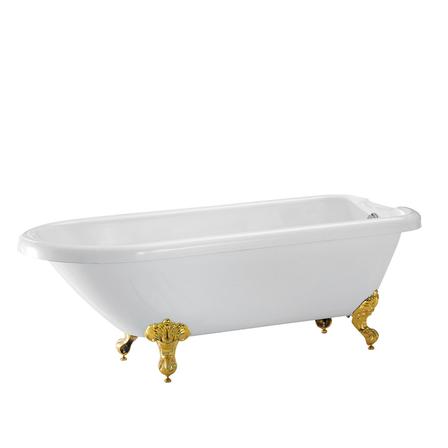 Barclay ATR7H70I-WH-ORB Beaumont 70" Acryic Roll Top Tub