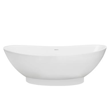 Barclay RTDSN71-WH Julianna 71" Resin Double Slipper Tub