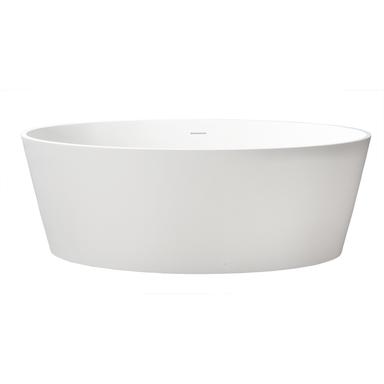 Barclay RTOVN63-OF-WH Magnus 63" Resin Freestanding Oval Tub