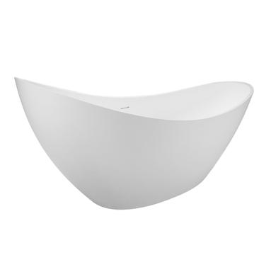 Barclay RTSN73-WH Britta 73" Resin Slipper Tub