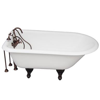 Barclay TKCTRH54-ORB1 Antonio 55â€³ Cast Iron Roll Top Tub Kit - Oil Rubbed Bronze Accessories