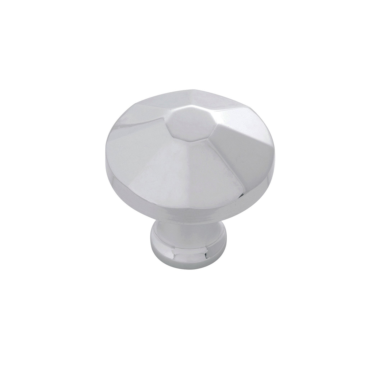 Belwith Keeler B053134-SS 1-3/8 In. Facette Knob - Stainless Steel - Click Image to Close