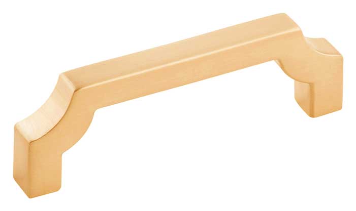 Belwith Keeler B076640-BGB 3 In. Monarch Pull - Brushed Golden Brass