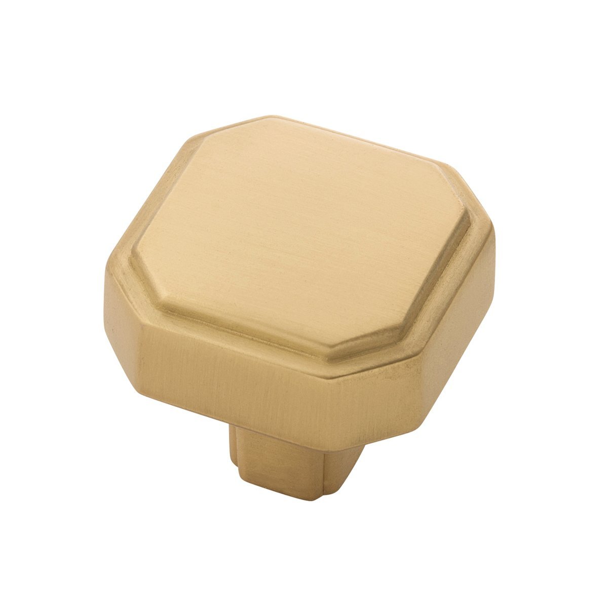 Belwith Keeler B076895-BGB 1-5/16 In. Monroe Knob - Brushed Golden Brass