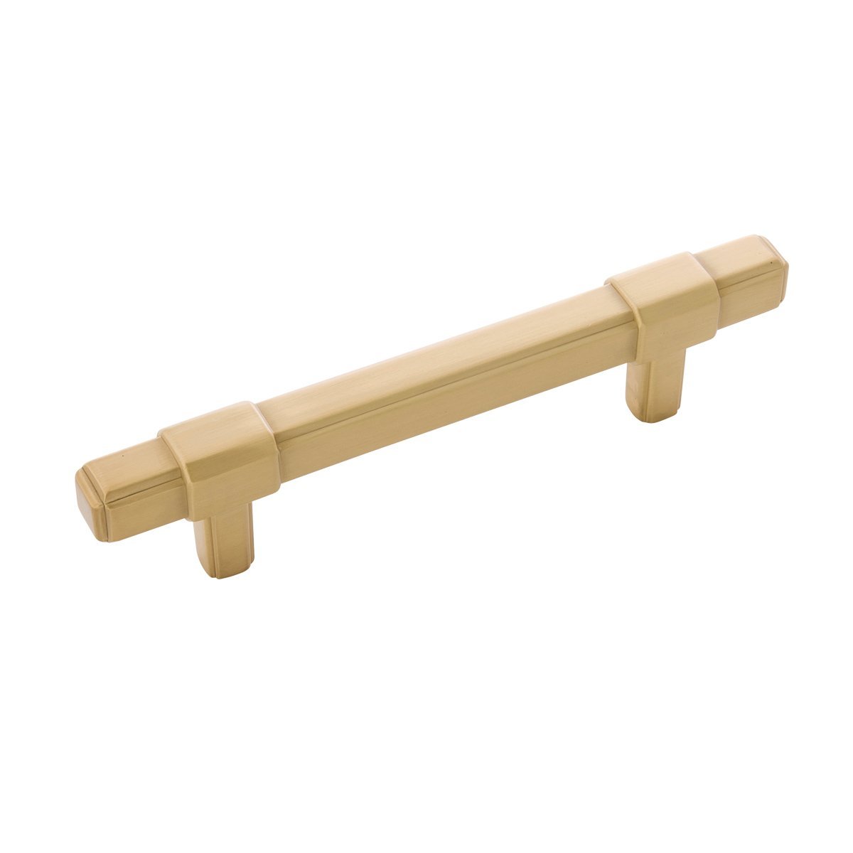 Belwith Keeler B076899-BGB 96mm Monroe Pull - Brushed Golden Brass